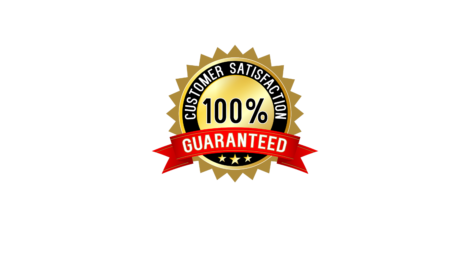 Customer Satisfaction 100% Guaranteed